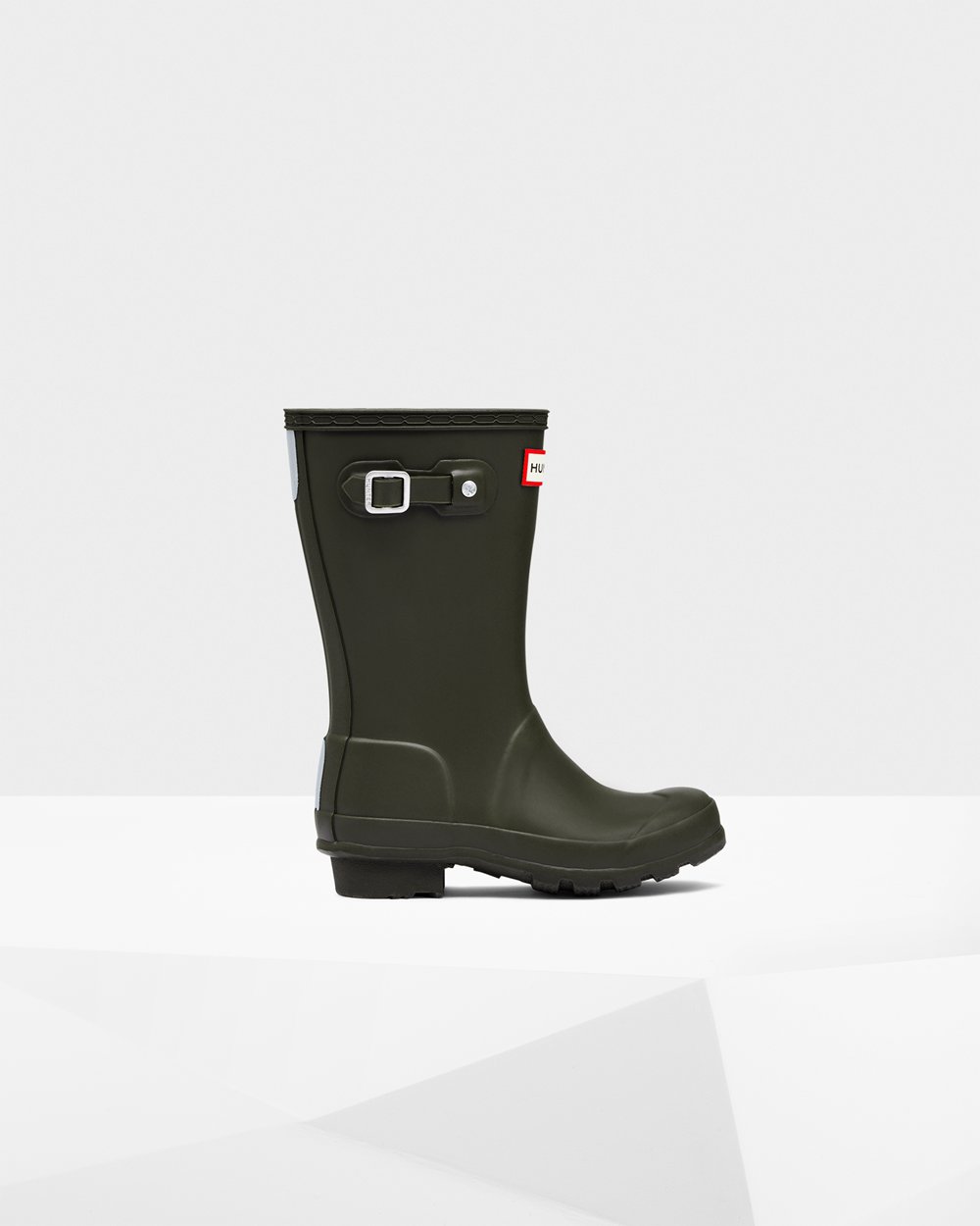 Kids Rain Boots - Hunter Original Big (72IZYOQWK) - Dark Olive